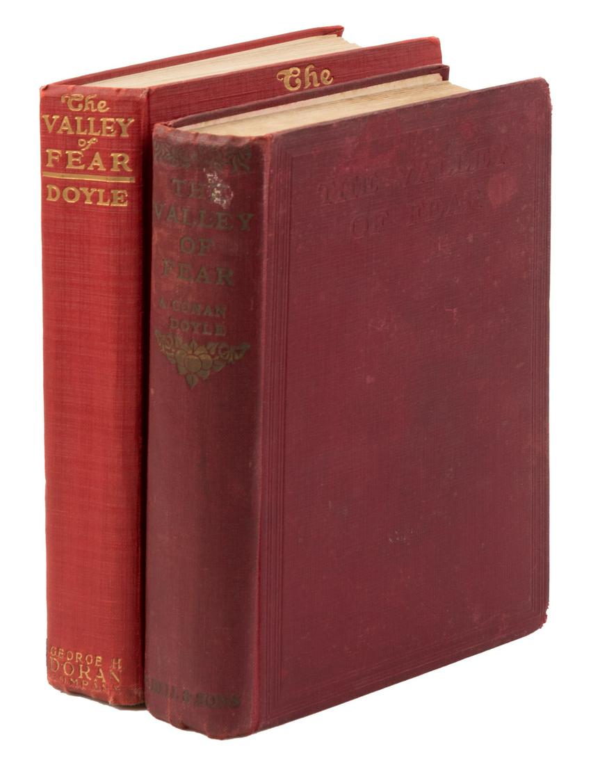 A.C. Doyle The Valley of Fear - two First Editions (1 of 1)