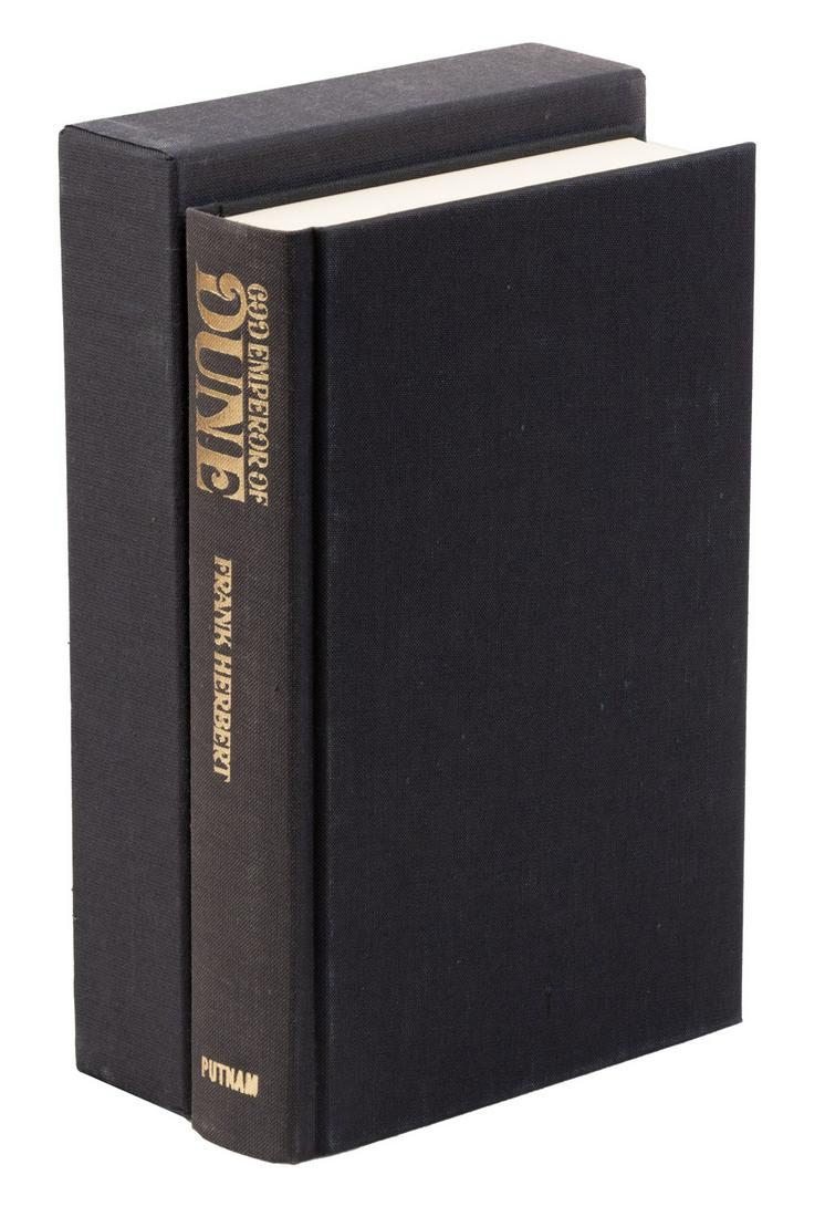 Frank Herbert God Emperor of Dune signed (1 of 2)