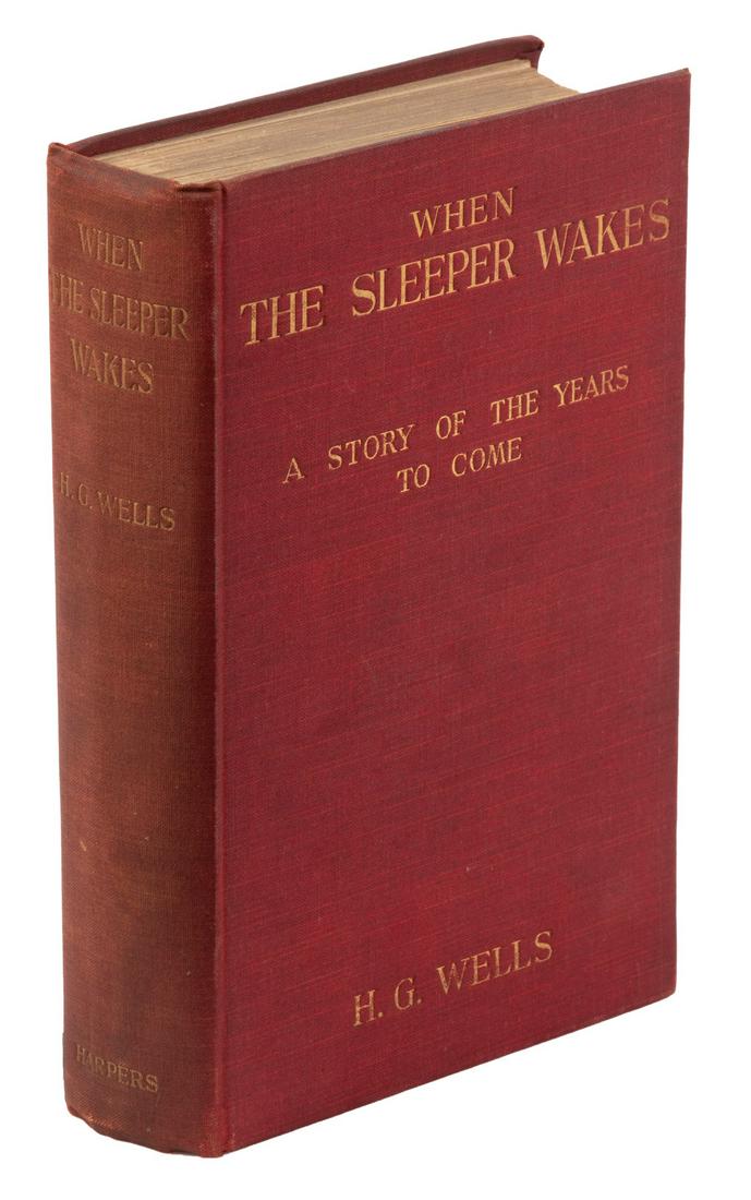 When the Sleeper Wakes H.G. Wells 1st Edition 1st Issue (1 of 3)