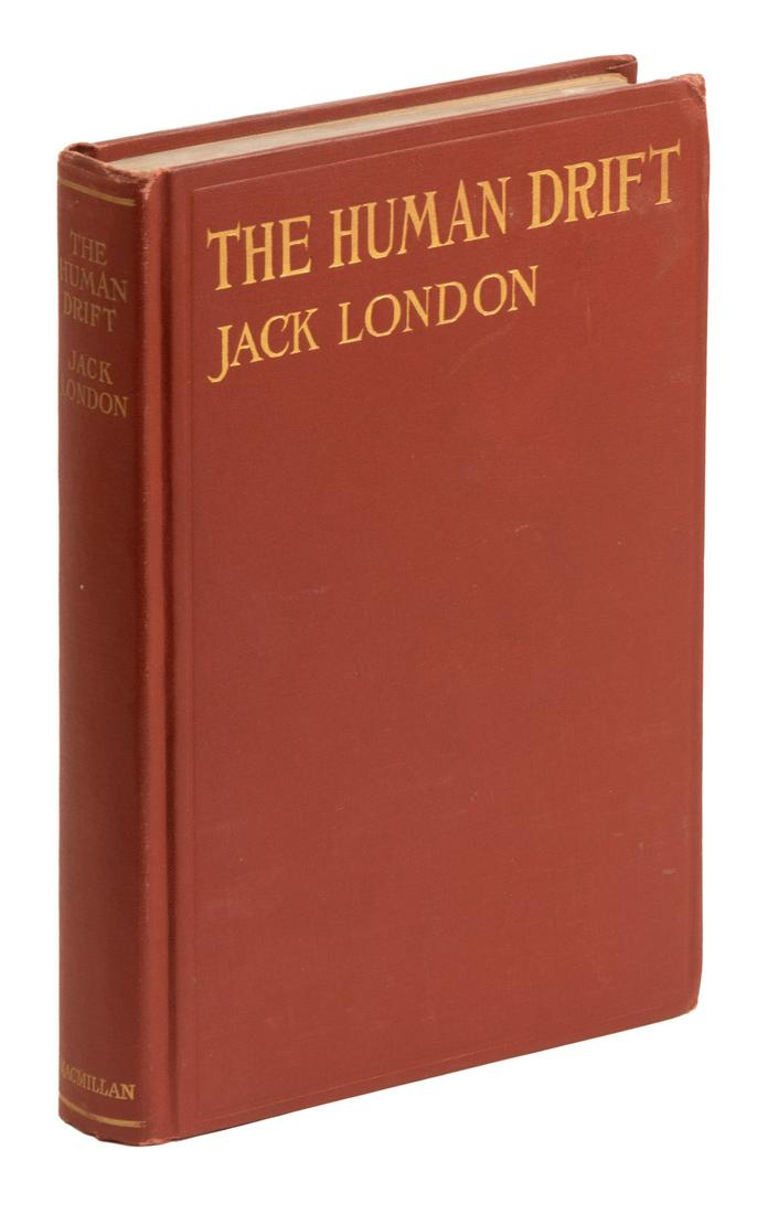 Jack London The Human Drift 1st Ed. (1 of 1)