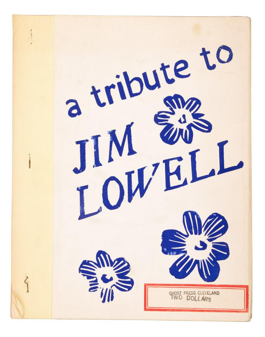 A Tribute to Jim Lowell w/work by Bukowski, (1 of 1)