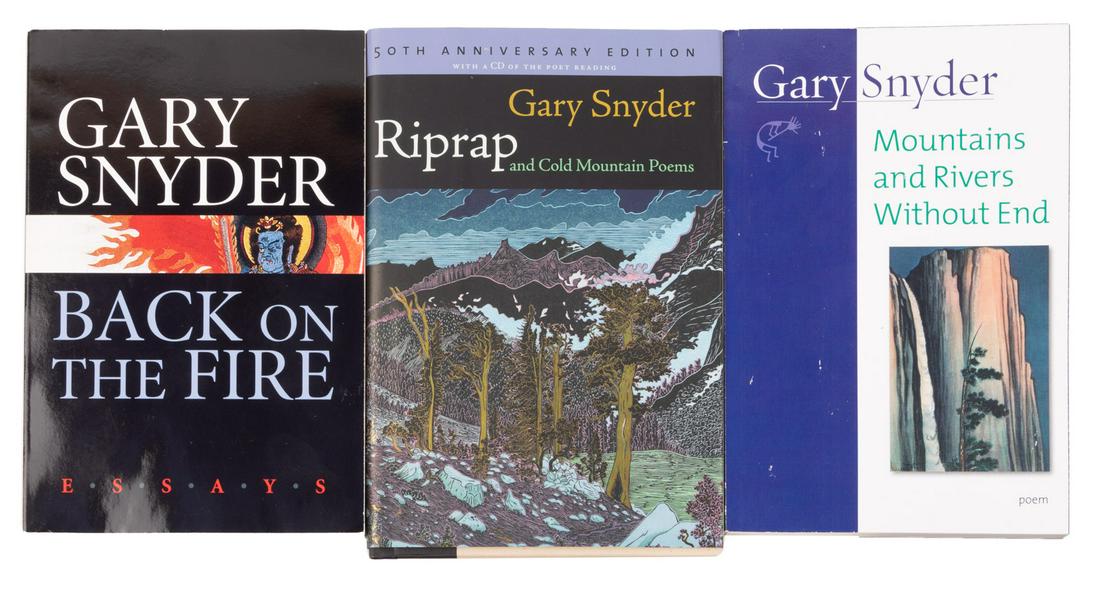 3 signed works by Gary Snyder (1 of 1)