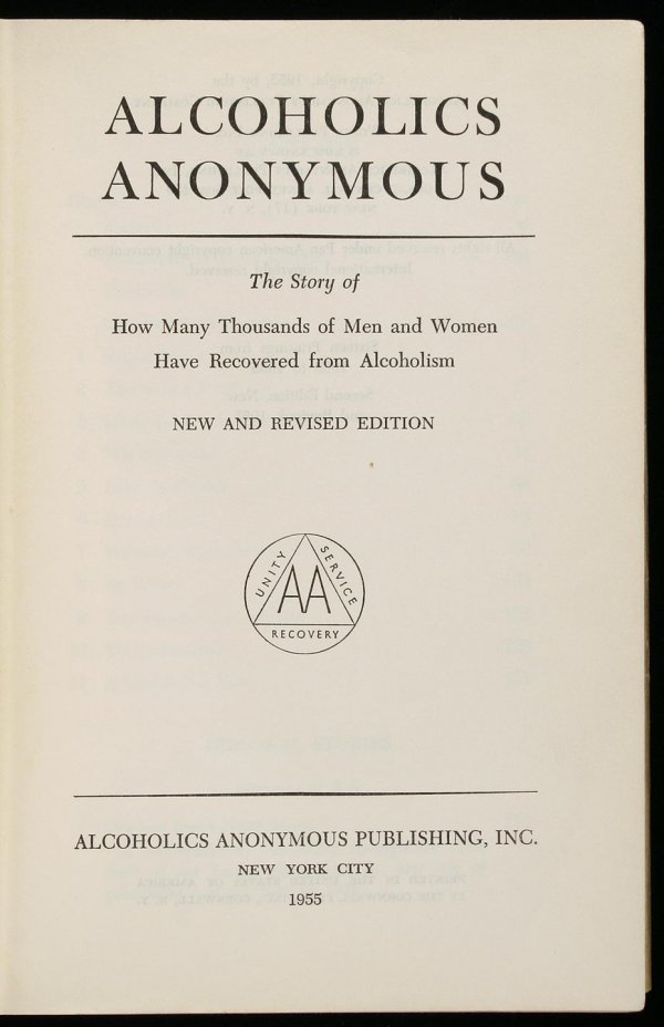 Wilson, Alcoholics Anonymous 2nd Ed. 1st Ptg. dj - 3