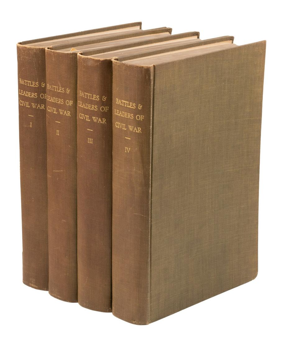 Battles and Leaders of the Civil War: Heading: (Civil War) Author: Johnson, Robert Underwood and Clarence Clough Buel, eds. Title: Battles and Leaders of the Civil War Place Published: New York Publisher:The Century Co. Date Publishe