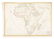 Large map of Africa in early 19th century