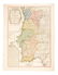 Large-scale map of Portugal 1704