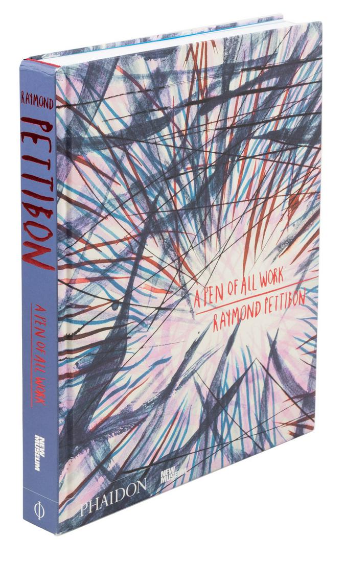 Black Flag show fliers with Pettibon book (1 of 2)