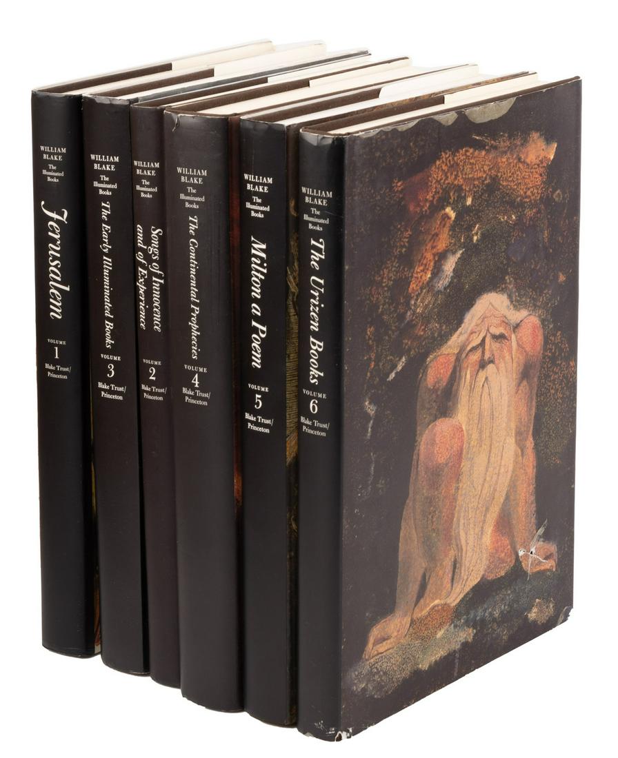 Blake, The Complete Illuminated Books: Heading: Author: Blake, William Title: The Illuminated Books - complete Place Published: Princeton Publisher:The William Blake Trust / Princeton University Press Date Published: 1991-1995