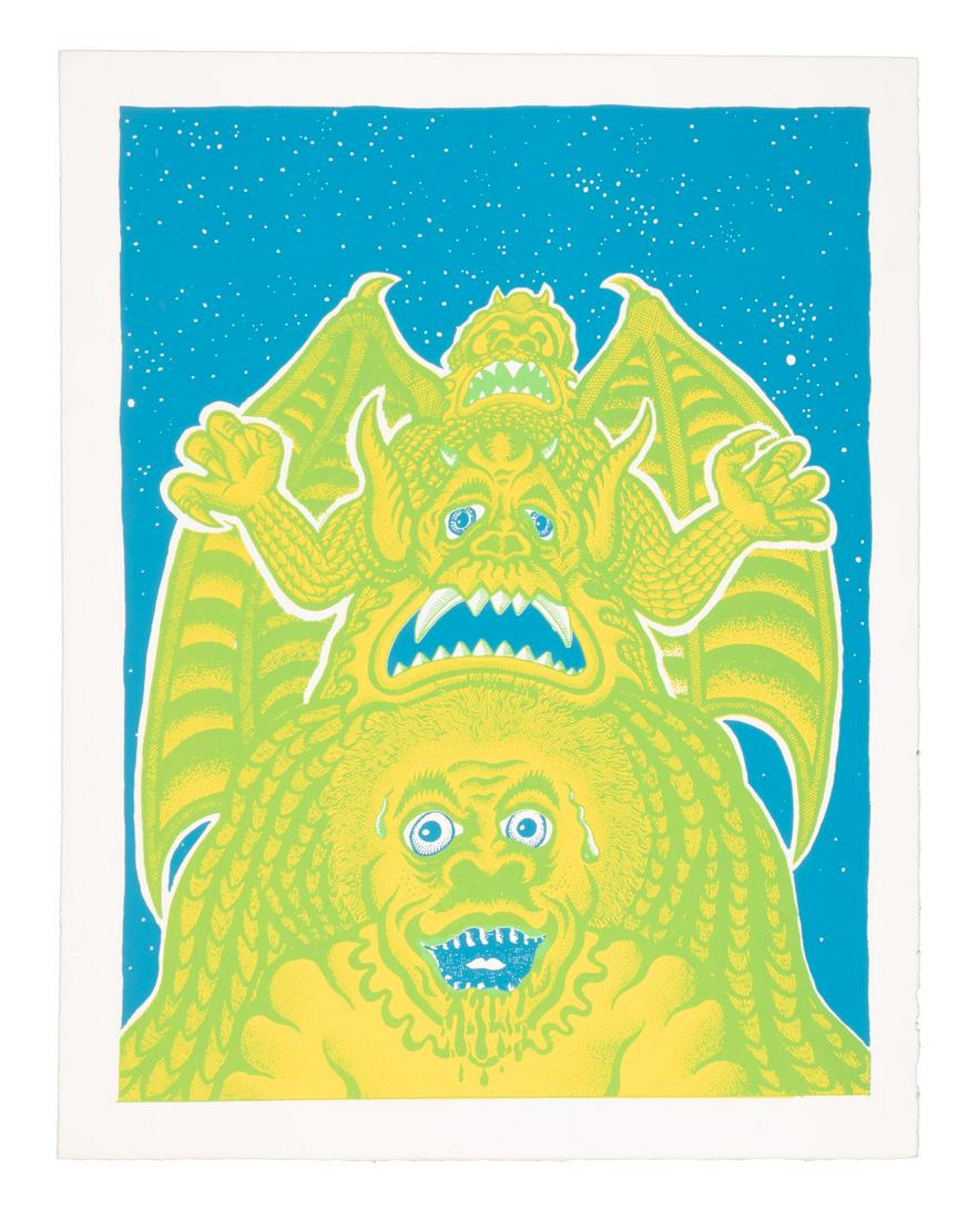 Demon screen print (1 of 1)