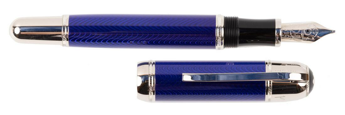 MONTBLANC Writers Series: VERNE Fountain Pen: Heading: Author: Montblanc Writers Series Title: Jules Verne Limited Edition Fountain Pen Place Published: Germany Publisher: Date Published: 2003 Description: Dedicated to