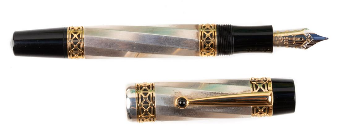 MONTBLANC Patron 4810: KARL the GREAT Fountain Pen: Heading: Author: Montblanc Patron of Art Series Title: Karl der Grosse [Charlemagne] Limited Edition 4810 Fountain Pen Place Published: Germany Publisher: Date Published: 2000 Descript