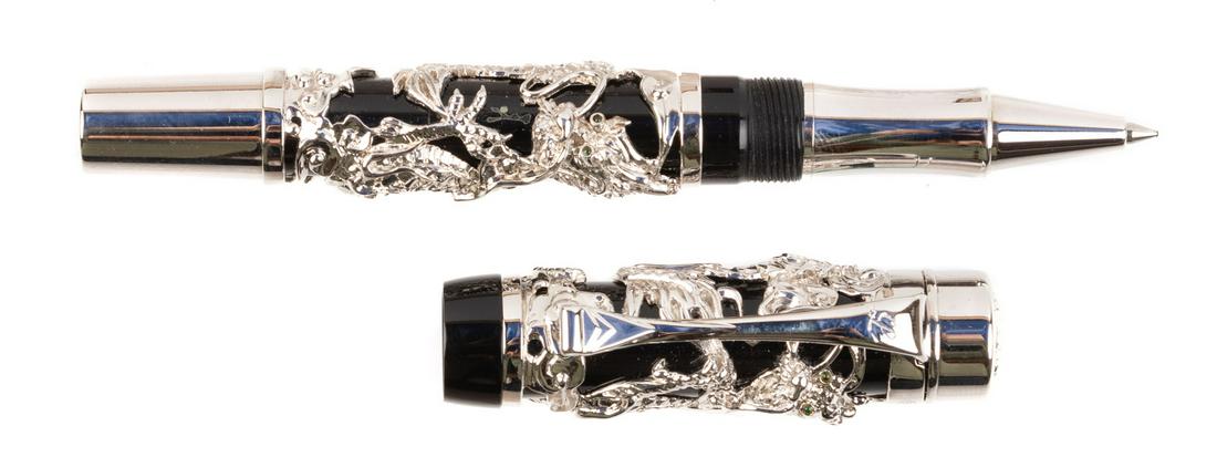 LABAN Year of the Dragon 2012 Rollerball: Heading: Author: Laban Title: Year of the Dragon 2012 High-Relief Overlay Rollerball Pen Place Published: Taiwan Publisher: Date Published: 2012 Description: Rollerball pen