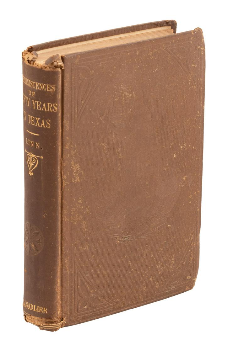 Reminiscences of Fifty Years in Texas.: Heading: (Texas) Author: Linn, John J. Title: Reminiscences of Fifty Years in Texas Place Published: New York Publisher:D. & J. Sadlier Date Published: 1883 Description: 369