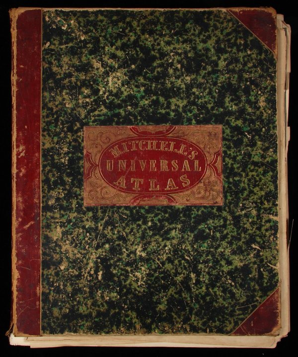 Mitchell, Universal Atlas, 1852 w/67 colored maps - 2