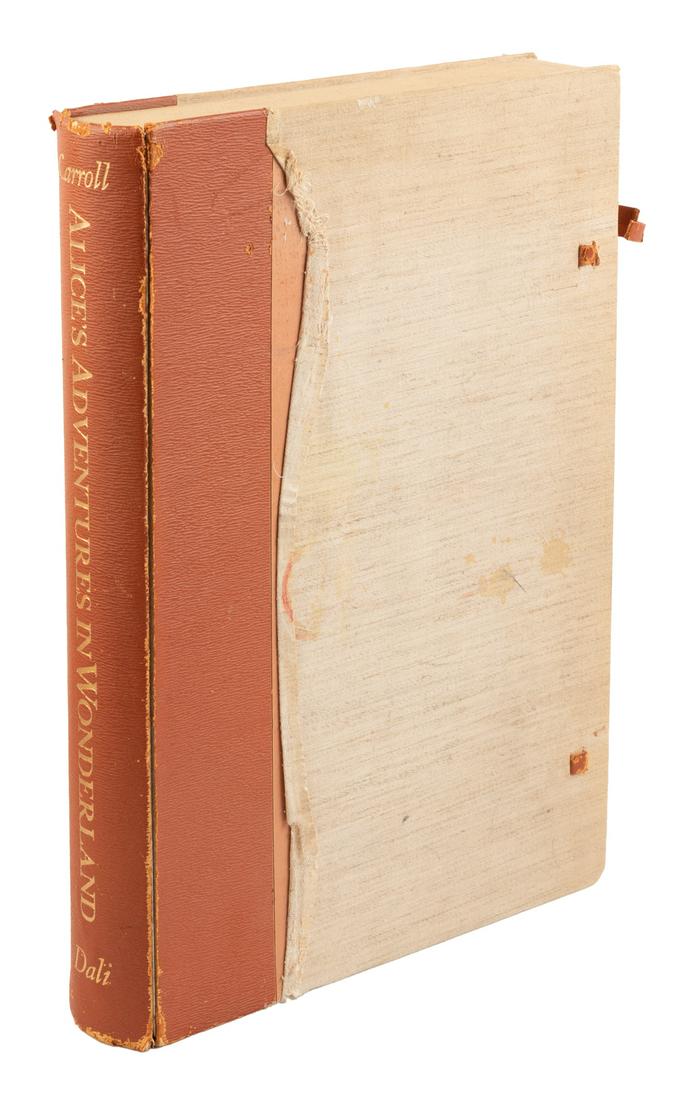Dali's Alice in Wonderland, signed: Heading: (Dali, Salvador, artist) Author: Carroll, Lewis Title: Alice's Adventures in Wonderland Place Published: New York Publisher:Maecenas Press / Random House Date Published: 1969 D