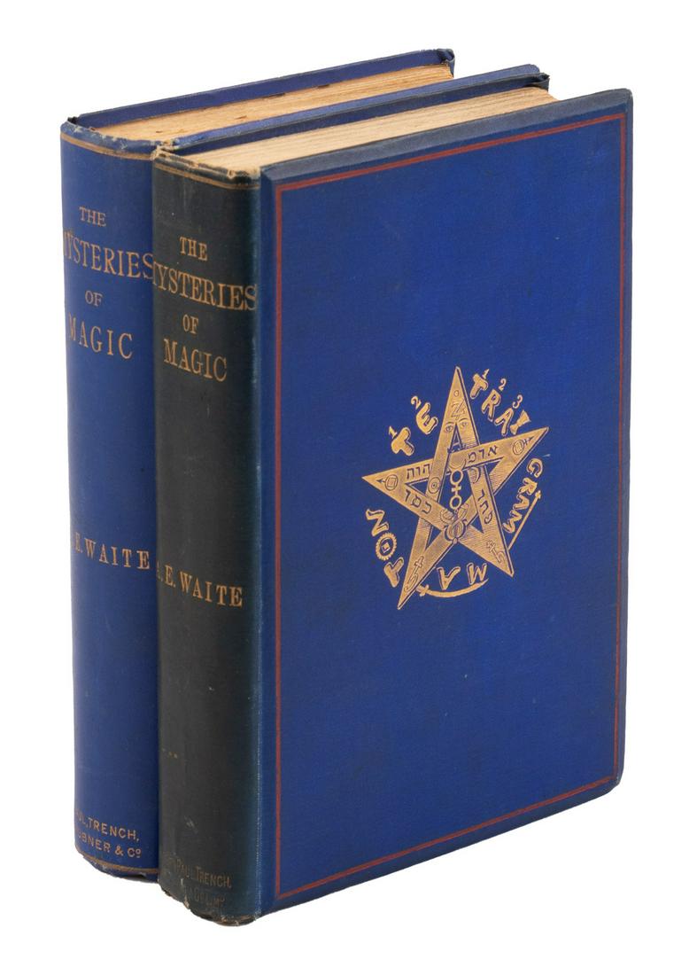 The Mysteries of Magic 2nd Edition 2 Copies: Heading: Author: Lévi, Éliphas and Arthur Edward Waite Title: The Mysteries of Magic: A Digest of the Writings of Eliphas Levi Place Published: London Publisher:Kegan Paul, Trench, Trubner & Co.