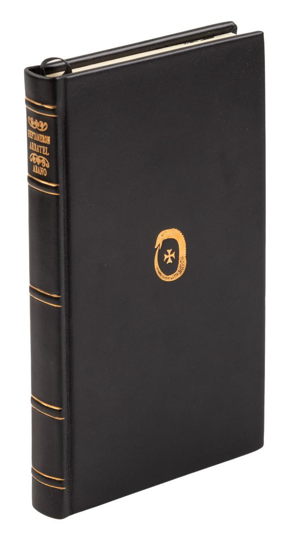 Heptameron of Peter de Abano, Ouroboros Press: Heading: (Magic - Grimoires) Author: de Abano, Peter Title: Heptameron: or, Magical elements of Peter de Abano Place Published: [Seattle] Publisher:Ouroboros Press Date Published: [2003]