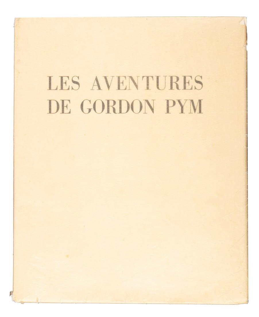 André Collot illustrates Gordon Pym: Heading: Author: Poe, Edgar Allan Title: Les Aventures de Gordon Pym Place Published: Paris Publisher:Librairie de la Revue Française Date Published: [1930] Description: [4