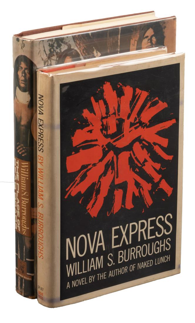 Two first editions by William S. Burroughs: Heading: Author: Burroughs, William S. Title: Two titles by William S. Burroughs Place Published: New York Publisher: Date Published: Various dates Description: 2 volumes.