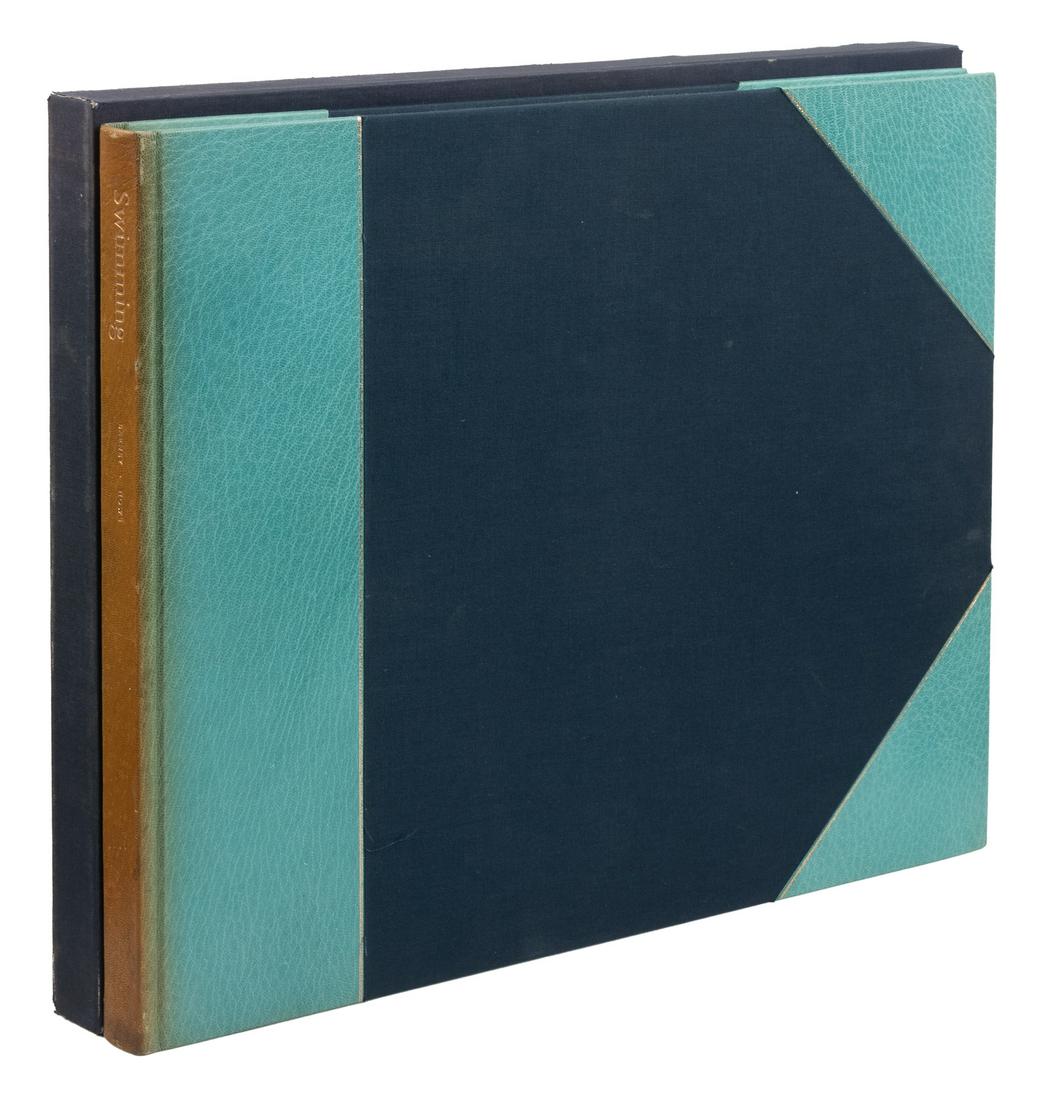 Swimming by Tina Barney and Tina Howe: Heading: (Artists' Books) Author: Barney, Tina and Tina Howe Title: Swimming Place Published: [New York] Publisher:The Library Fellows of the Whitney Museum of American Art Date Published: 19