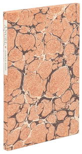 Heavenly Monkey's Angel by Harold Budd: Heading: Author: Budd, HaroldTitle: Angel Place Published: Vancouver, British Columbia Publisher:Heavenly Monkey Date Published: 2012 Description: 28 pages. 7½x10¾", sewn into a hand-marbled paper