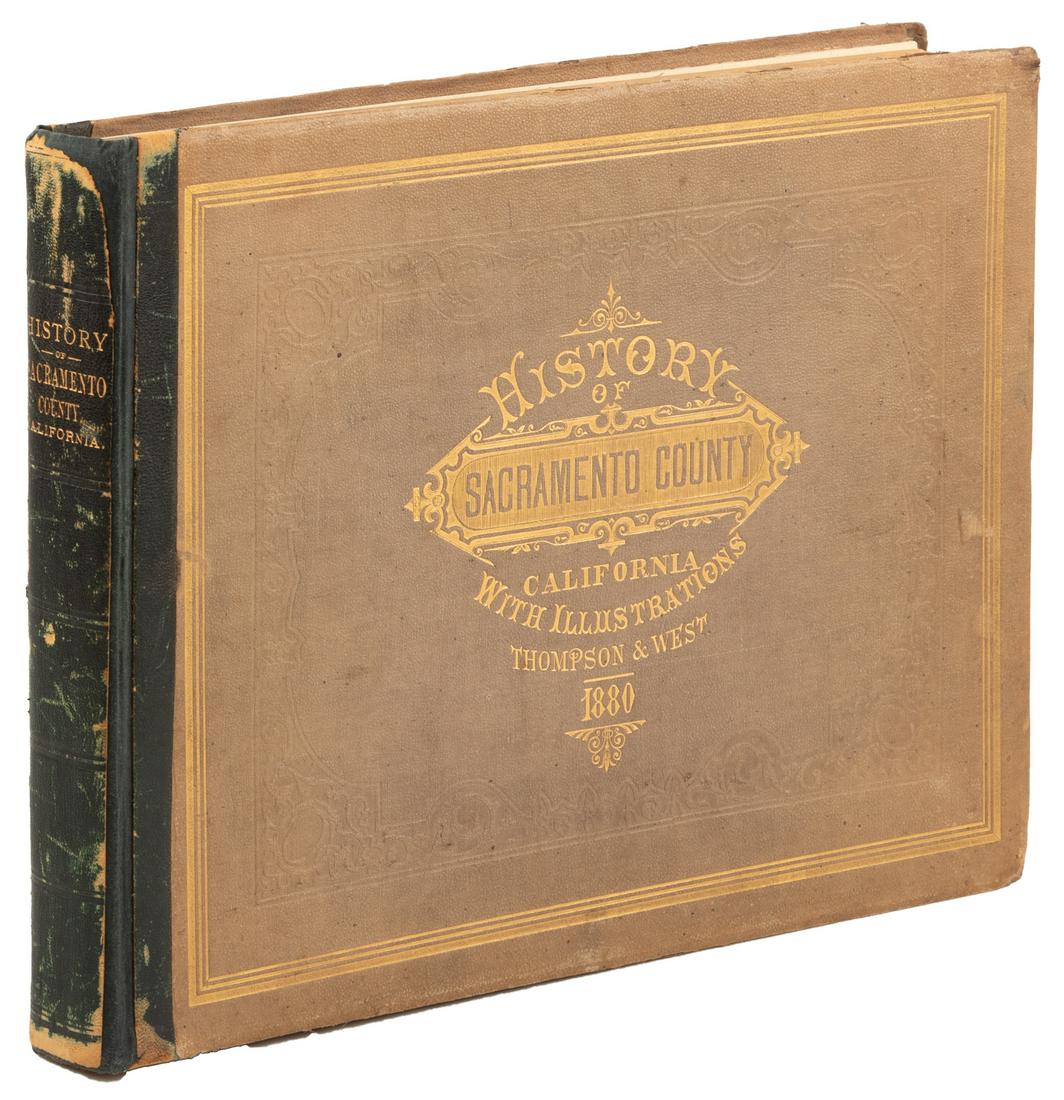 History of Sacramento County California 1880: Heading: (California - Sacramento County) Author: [Wright, George F.] Title: History of Sacramento County California. With Illustrations Descriptive of its Scenery, Residences, Public Buildings, Fine 