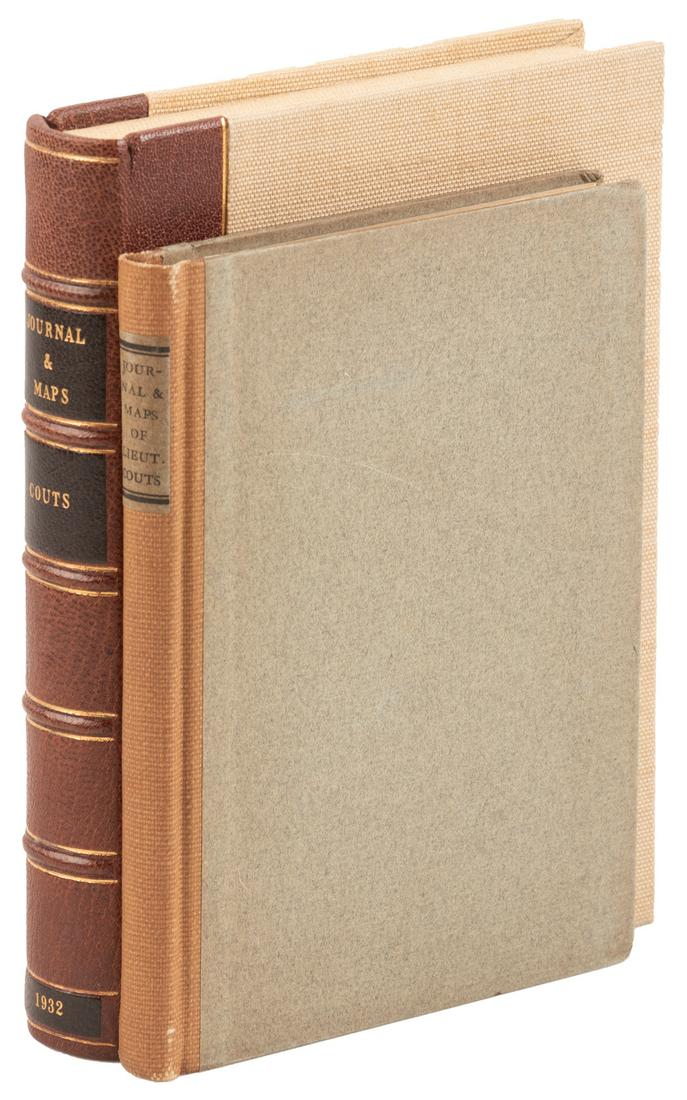 Journal and Maps of Cave J. Couts San Diego to Colorado (1 of 3)