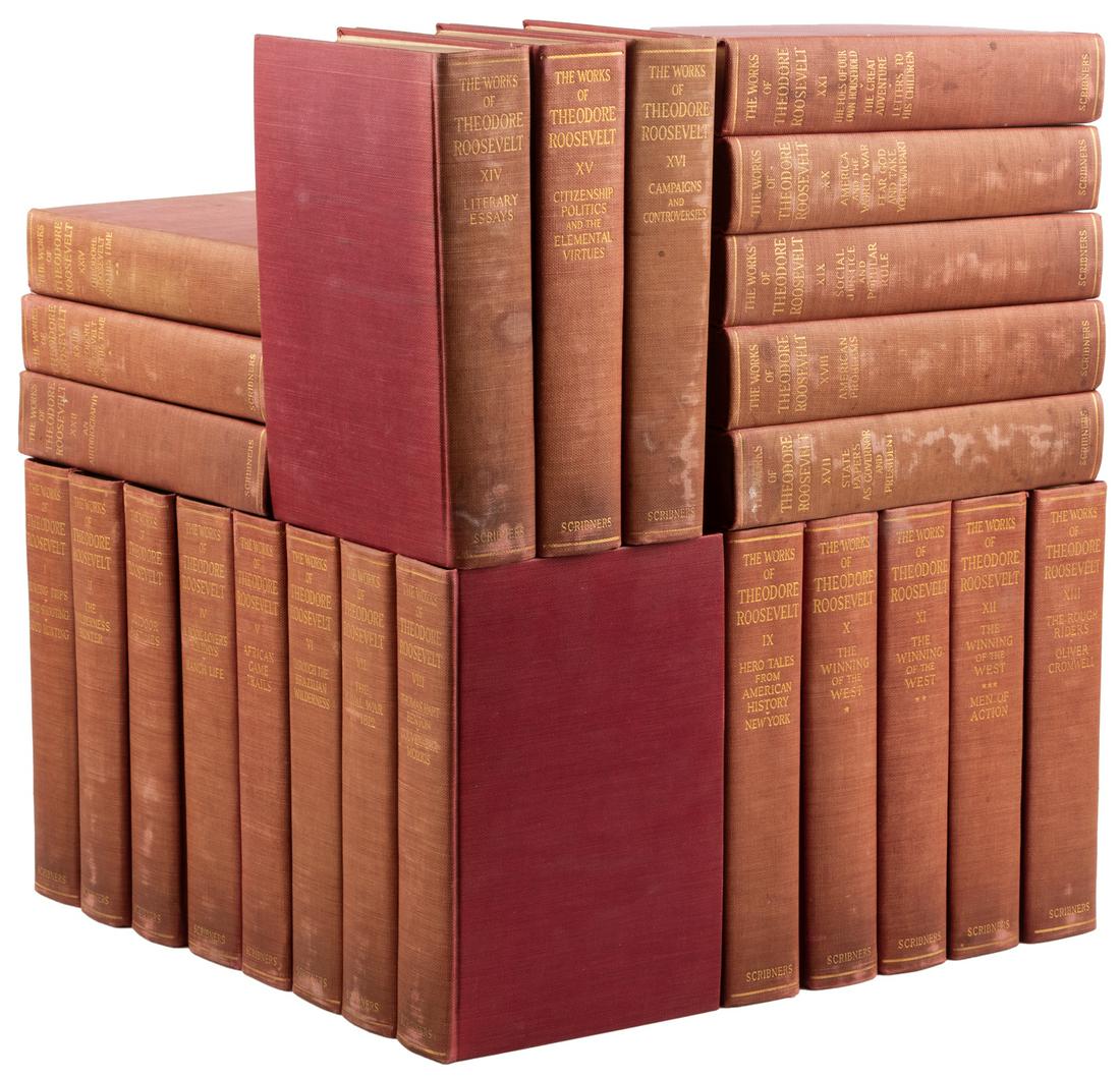 Memorial edition of Teddy Roosevelt's writings (1 of 2)