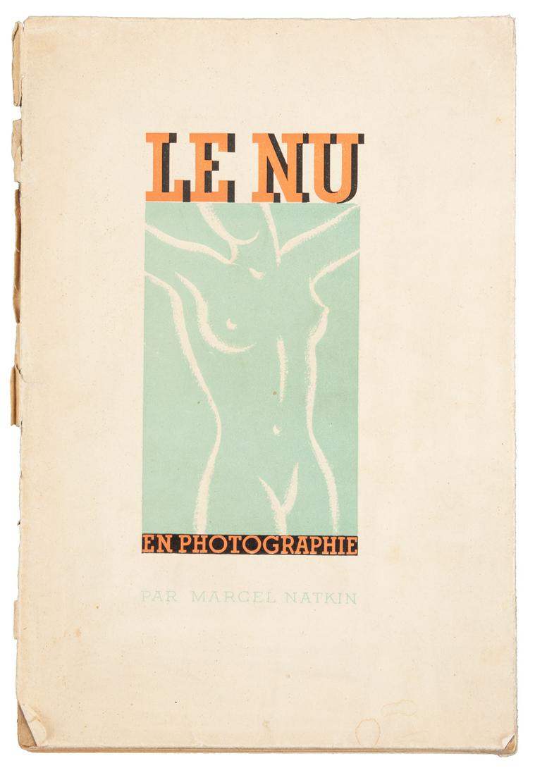 Le Nu en Photographie with 8 photogravures by Man Ray: Heading: (Man Ray) Author: Natkin, Marcel Title: Le Nu en Photographie: Illustré par Albin-Guillot, Pierre Boucher, Man Ray, Roger Schall Place Published: Paris Publisher:Aux Editions Tiranty Dat