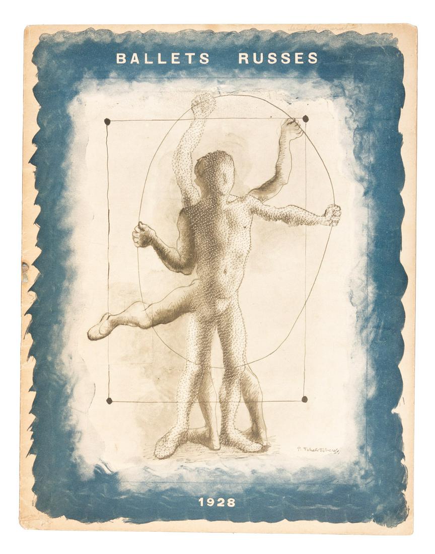 Ballet Russes, 1928 program (1 of 3)