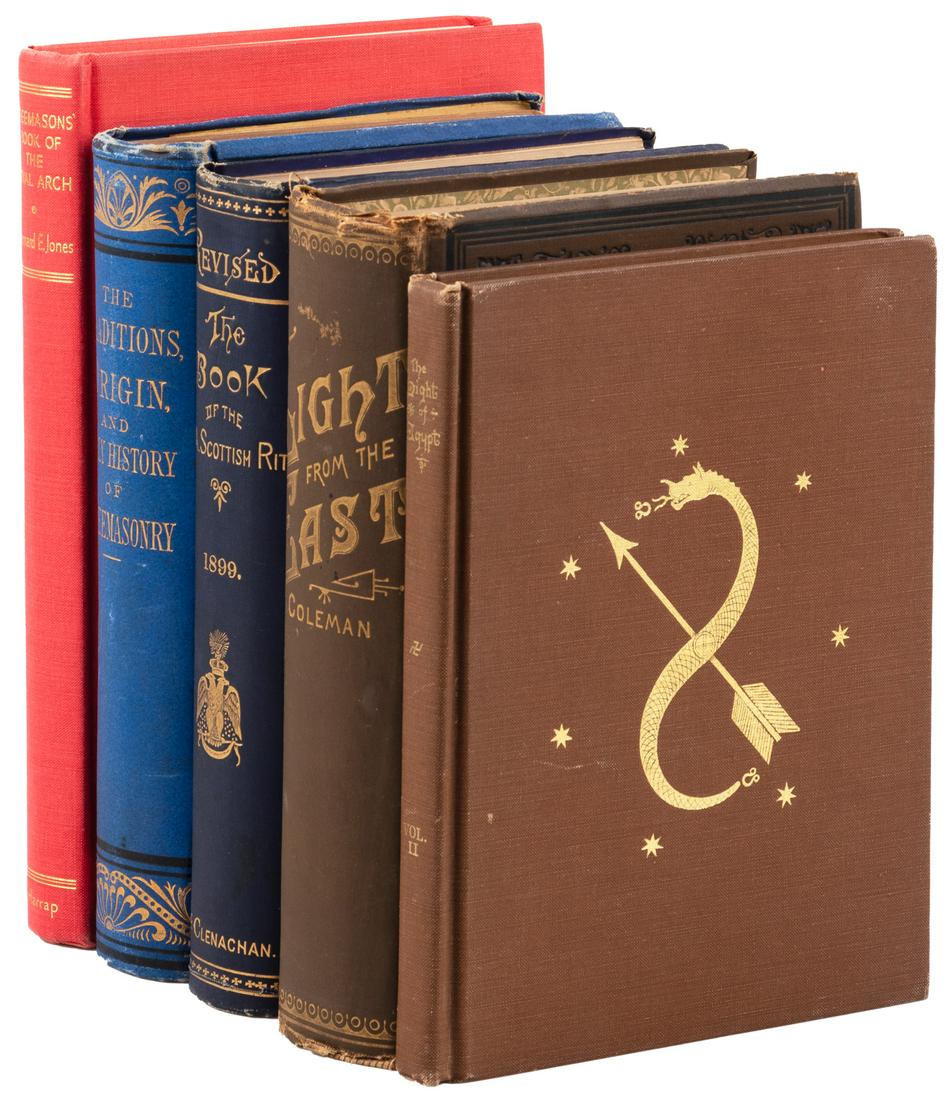 Five volumes on Freemasonry (1 of 1)