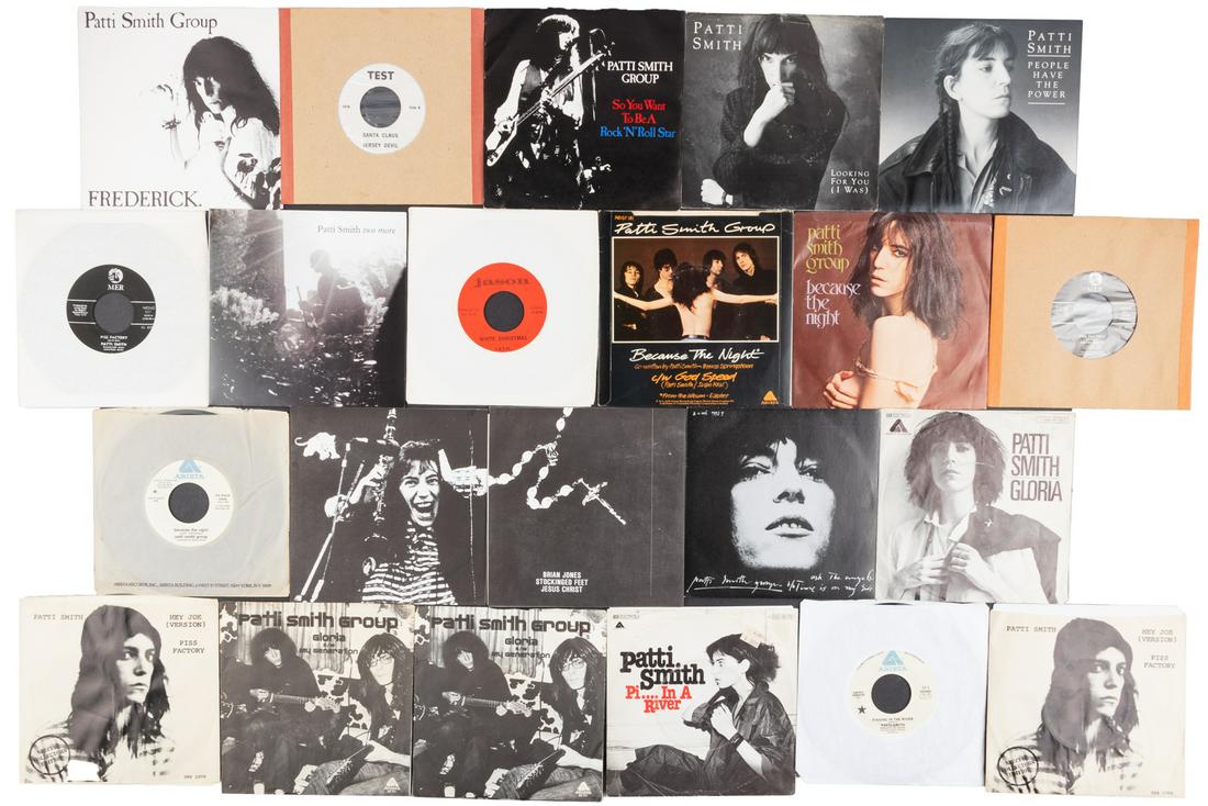 Patti Smith 7" record collection (1 of 1)