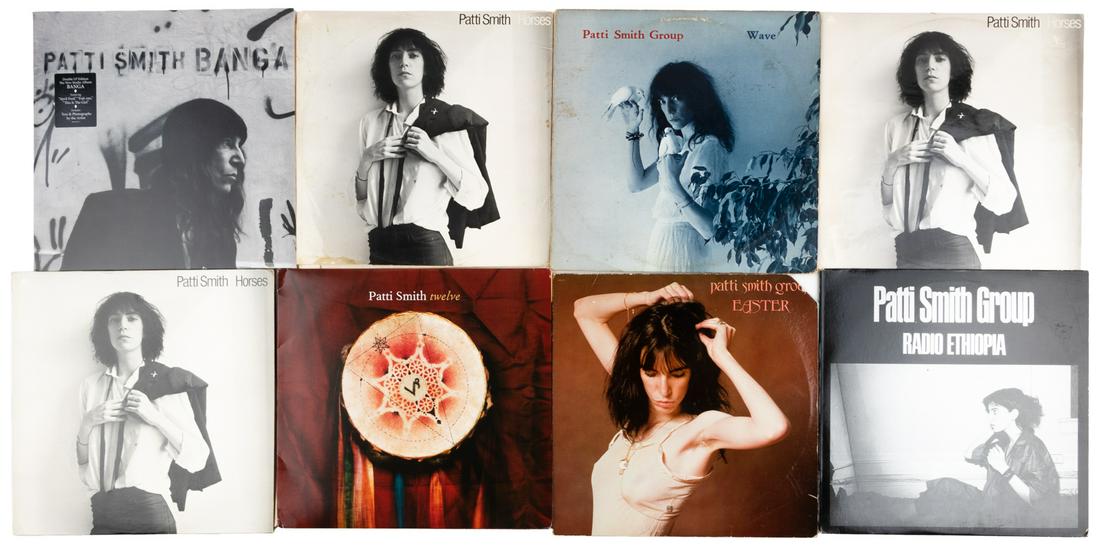 Lot of 8 Patti Smith studio albums (1 of 1)