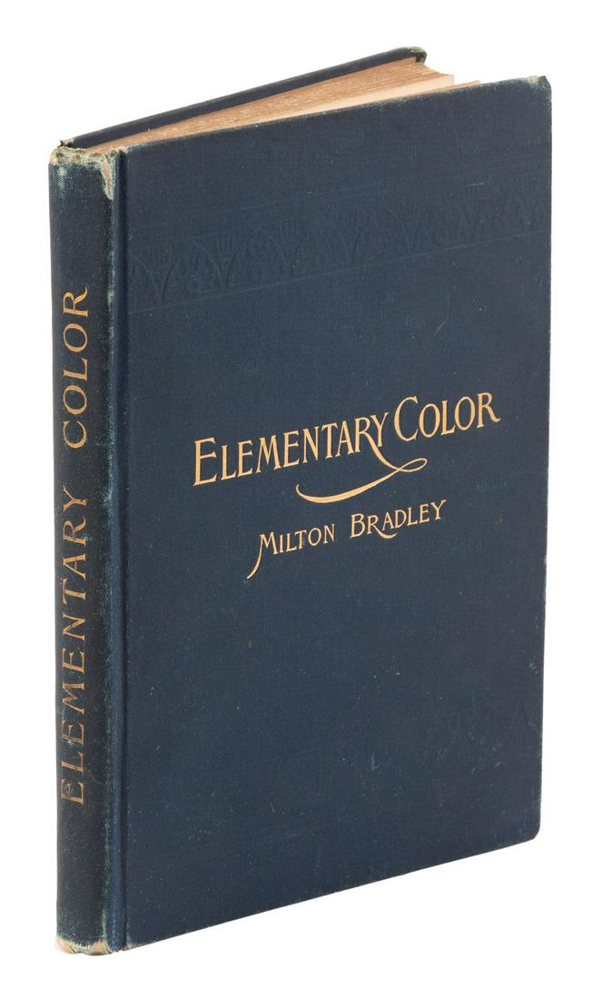 Elementary Color, Milton Bradley 1895: Heading: Author: Bradley, Milton Title: Elementary Color Place Published: Springfield, MA Publisher:Milton Bradley Co. Date Published: 1895 Description: iv, 128 + 4 ad pp.