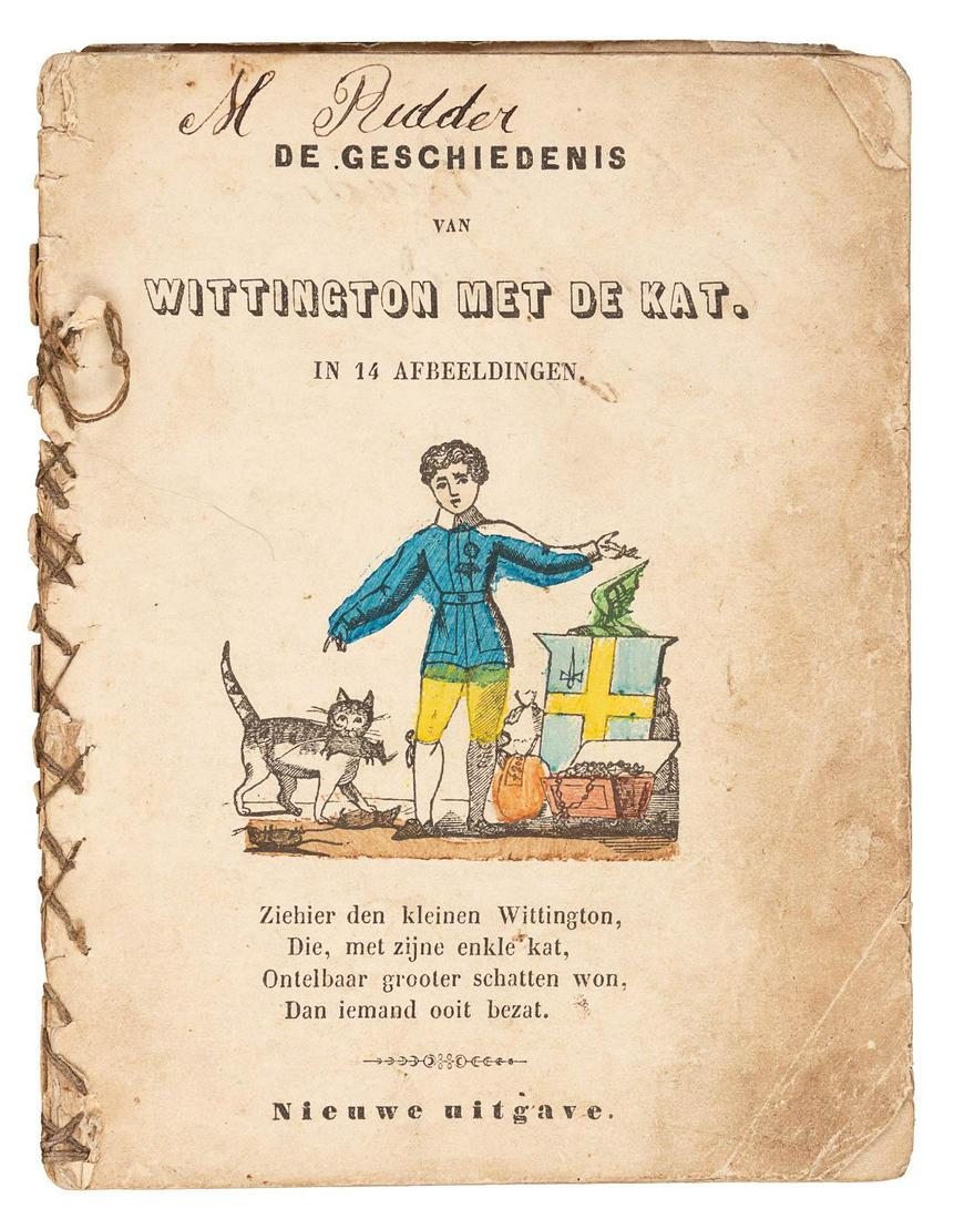 Extremely scarce Dutch children's book about cats (1 of 1)