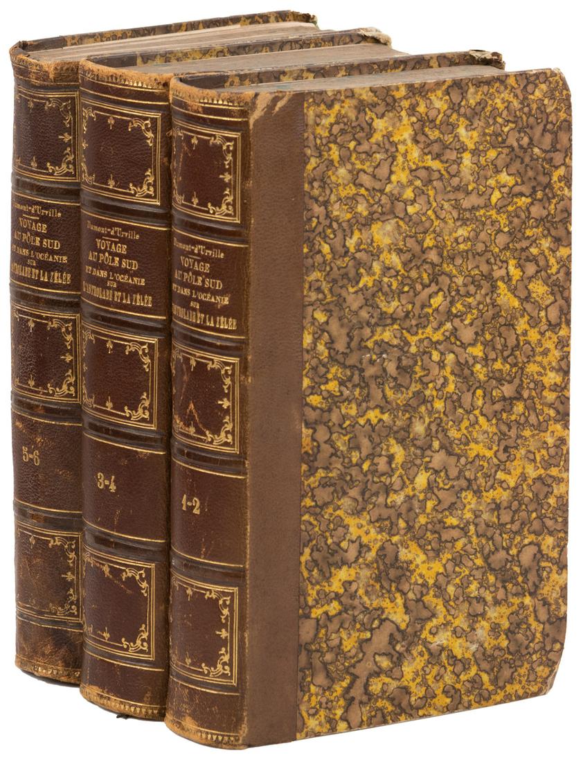 Voyage au Pole Sud et dans l'Océanie, 1841: Heading: Author: Dumont d'Urville, J. Title: Voyage au Pole Sud et dans l'Océanie sur les Corvettes l'Astrolabe et la Zélée Place Published: Paris Publisher:Gide, Editeur Date Published: 184