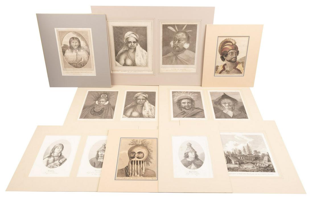 Engravings of South Sea natives (1 of 1)