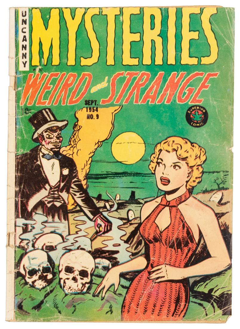 MYSTERIES WEIRD and STRANGE #9 * Superior Horror (1 of 2)