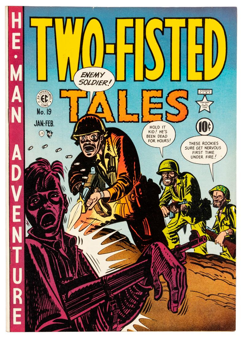 TWO-FISTED TALES #19 [2nd Issue] * 7.5 * KURTZMAN (1 of 2)