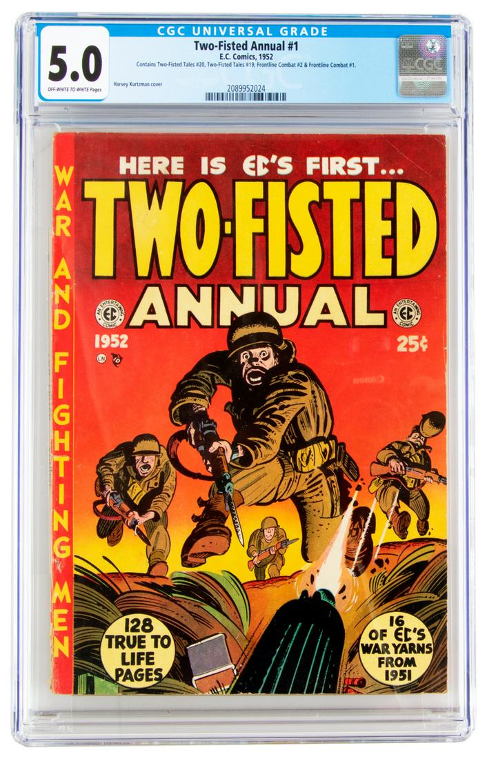 TWO-FISTED [TALES] ANNUAL #1 * CGC 5.0* Kurtzman (1 of 2)