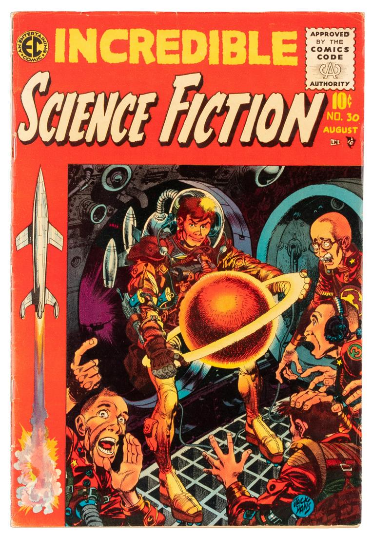 INCREDIBLE SCIENCE FICTION * 5.0 * EC Wally Wood (1 of 2)
