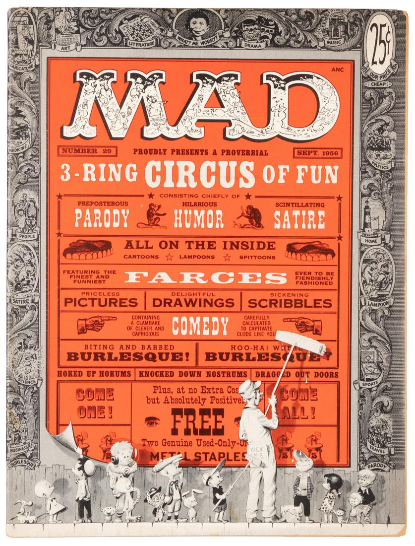 MAD #29 * 5.0 * First FELDSTEIN Issue (1 of 2)