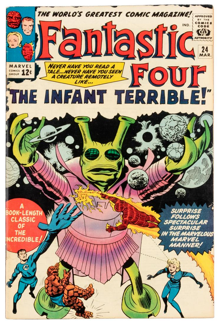 FANTASTIC FOUR #24 * 6.0 * Stan Lee and Jack Kirby (1 of 2)
