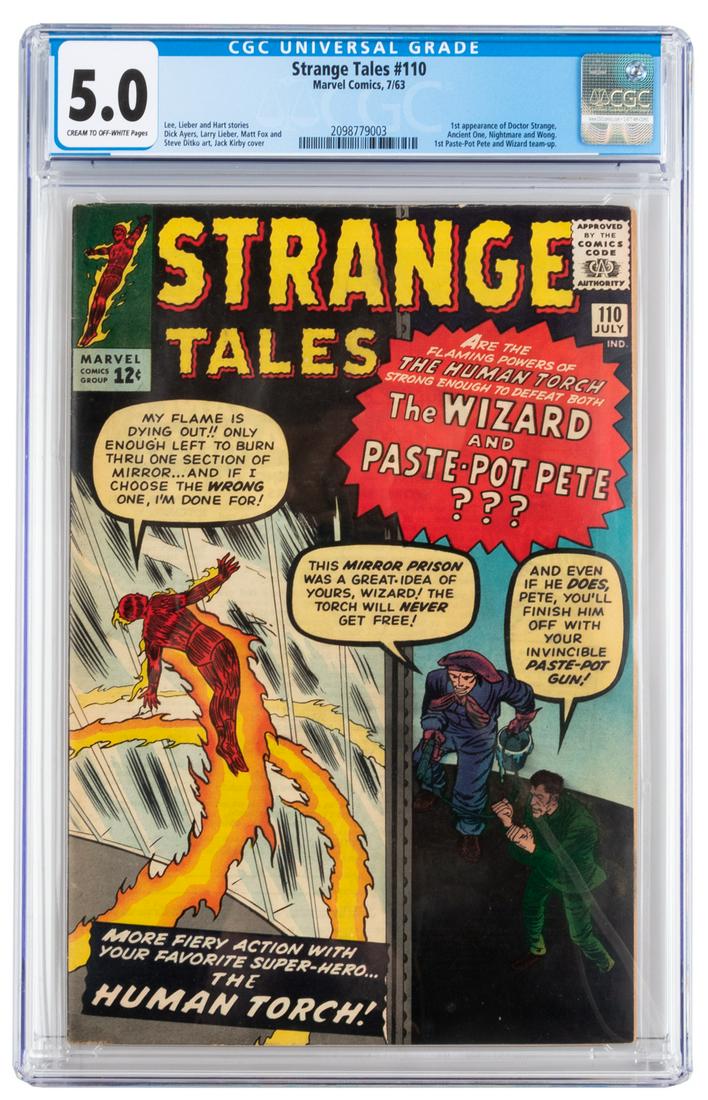 STRANGE TALES #110 * CGC 5.0 * 1st DOCTOR STRANGE (1 of 2)