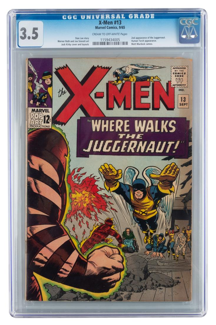 X-MEN #13, CGC 3.5, 2nd App: Juggernaut (1 of 2)