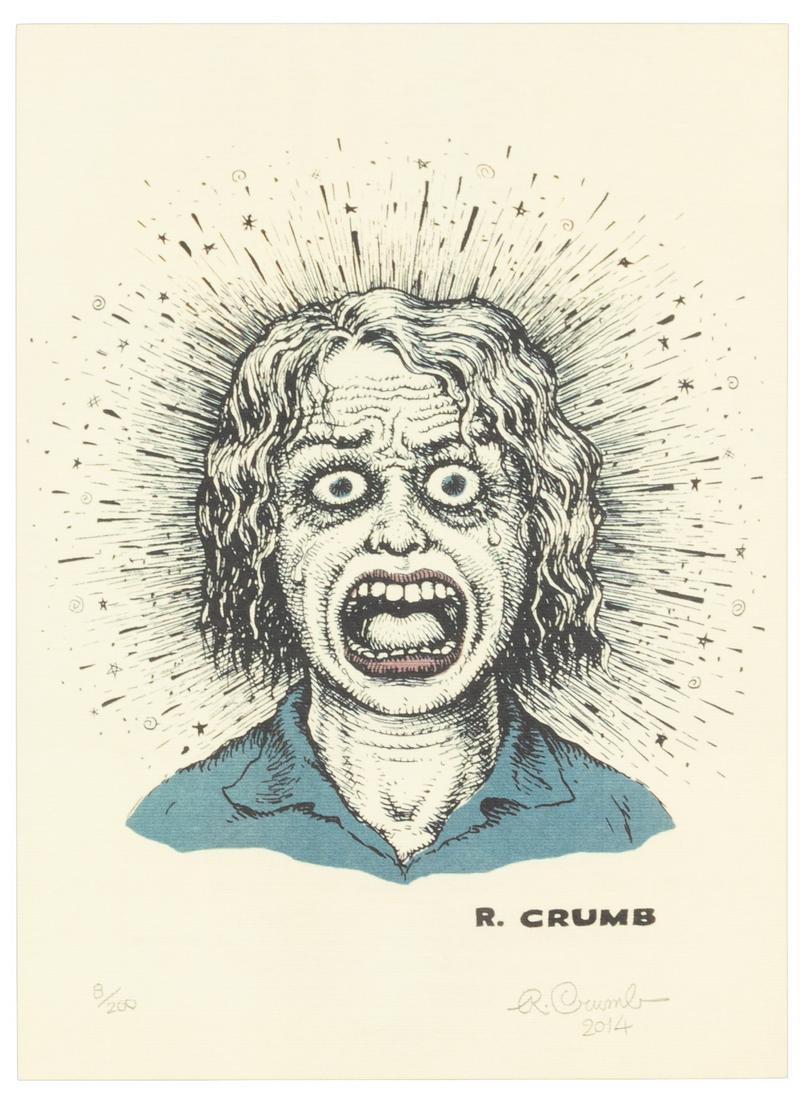 R. Crumb "Bring Me Your Love" BUKOWSKI Print Signed Ltd (1 of 1)