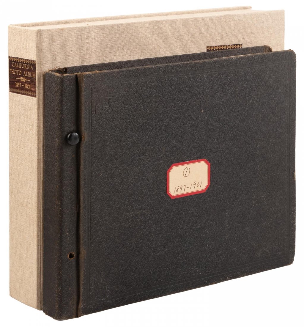 Victorian photo album of California vacationers (1 of 7)