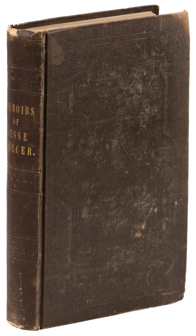Memoirs of Baptist minister Jesse Mercer, 1844 (1 of 3)