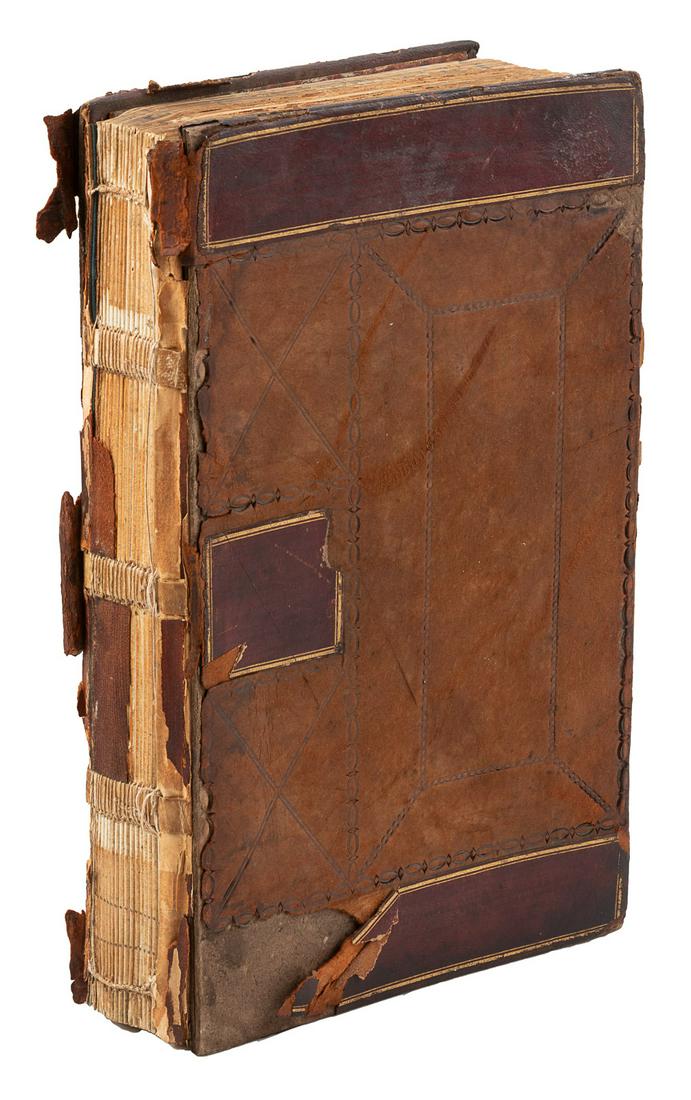 Large scrapbook of 19th century newspaper clippings (1 of 3)