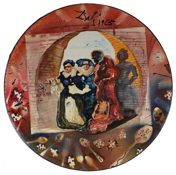 Salvador Dali Voltaire Apparition Puzzle Signed
